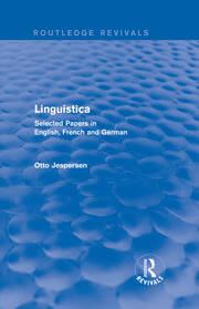 Linguistica (Routledge Revivals): Selected Papers in English, French and German book cover