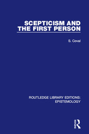Scepticism and the First Person book cover