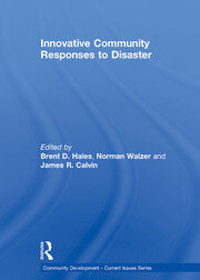 Innovative Community Responses to Disaster book cover