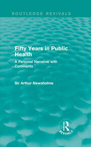 Fifty Years in Public Health (Routledge Revivals): A Personal Narrative with Comments book cover