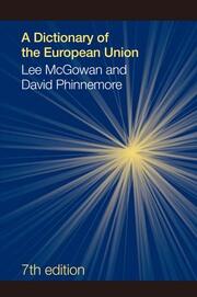 A Dictionary of the European Union book cover