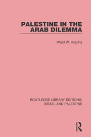 Palestine in the Arab Dilemma book cover