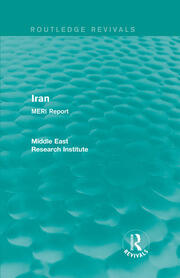 Iran (Routledge Revival): MERI Report book cover