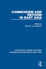 Communism and Reform in East Asia book cover