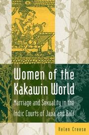 Women of the Kakawin World: Marriage and Sexuality in the Indic Courts of Java and Bali book cover