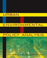 Urban Environmental Policy Analysis book cover