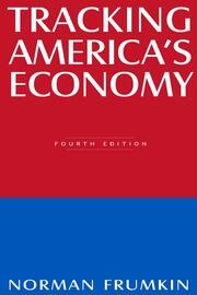 Tracking America's Economy book cover