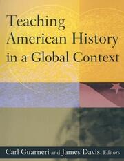 Teaching American History in a Global Context book cover