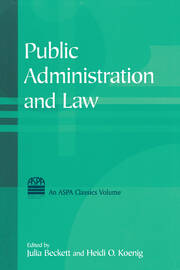Public Administration and Law book cover