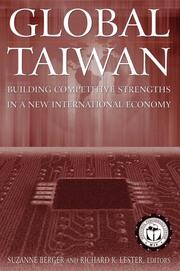 Global Taiwan: Building Competitive Strengths in a New International Economy book cover