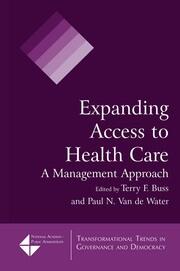 Expanding Access to Health Care: A Management Approach book cover