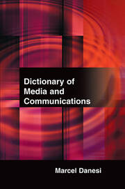 Dictionary of Media and Communications book cover