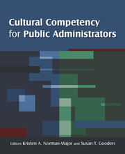 Cultural Competency for Public Administrators book cover