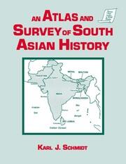 An Atlas and Survey of South Asian History book cover