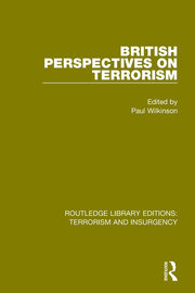 British Perspectives on Terrorism (RLE: Terrorism & Insurgency) book cover