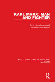 Karl Marx: Man and Fighter book cover
