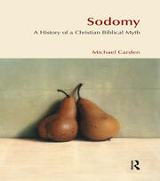 Sodomy: A History of a Christian Biblical Myth book cover