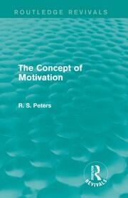 The Concept of Motivation (REV) RPD book cover