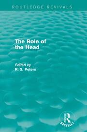 The Role of the Head (REV) RPD book cover