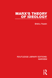 Marx's Theory of Ideology book cover