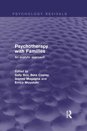 Psychotherapy with Families: An Analytic Approach book cover