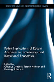 Policy Implications of Evolutionary and Institutional Economics book cover