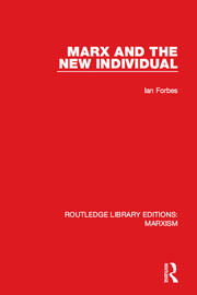 Marx and the New Individual book cover