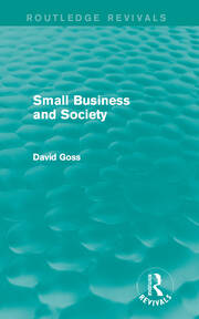 Small Business and Society (Routledge Revivals) book cover