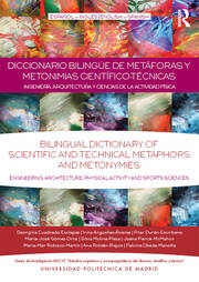 Diccionario Bilingüe de Metáforas y Metonimias Científico-Técnicas: Ingeniería, Arquitectura y Ciencias de la Actividad Física book cover