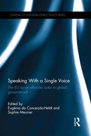 Speaking With a Single Voice: The EU as an effective actor in global governance? book cover
