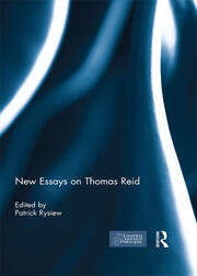 New Essays on Thomas Reid book cover