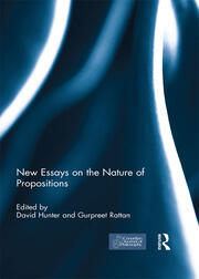 New Essays on the Nature of Propositions book cover