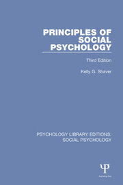 Principles of Social Psychology: Third Edition book cover