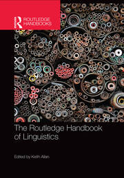 The Routledge Handbook of Linguistics book cover