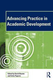 Advancing Practice in Academic Development book cover