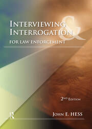 Interviewing and Interrogation for Law Enforcement book cover