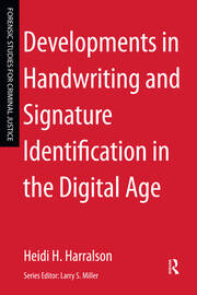 Developments in Handwriting and Signature Identification in the Digital Age book cover