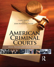 American Criminal Courts: Legal Process and Social Context book cover