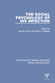 The Social Psychology of HIV Infection book cover