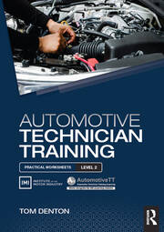 Automotive Technician Training: Practical Worksheets Level 2 book cover