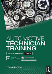 Automotive Technician Training: Practical Worksheets Level 1 book cover