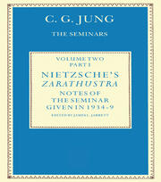 Nietzsche's Zarathustra: Notes of the Seminar given in 1934-1939 by C.G.Jung book cover