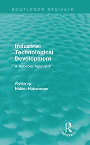 Industrial Technological Development (Routledge Revivals): A Network Approach book cover
