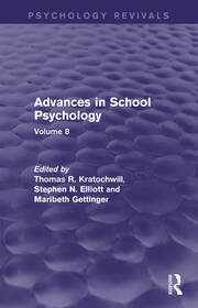Advances in School Psychology: Volume 8 book cover