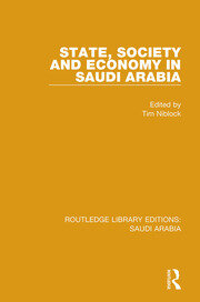 State, Society and Economy in Saudi Arabia Pbdirect book cover