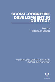 Social-Cognitive Development in Context book cover