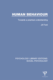 Human Behaviour: Towards a Practical Understanding book cover