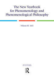 The New Yearbook for Phenomenology and Phenomenological Philosophy: Volume 11 book cover
