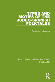 Types and Motifs of the Judeo-Spanish Folktales Pbdirect book cover