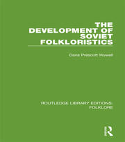 The Development of Soviet Folkloristics Pbdirect book cover